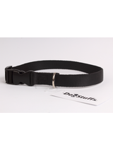 DogStuffs Obroża z plastikową klamrą 20mm/30-55cm czarna