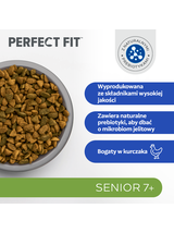 PERFECT FIT (Senior 7+) 6x750g Bogaty w kurczaka - sucha karma dla kota starszego