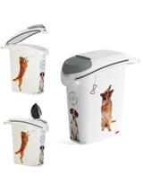 CURVER PetLife  pojemnik do przechowywania żwirku lub karmy 10kg/23l 23,2x49,7x50,3
