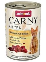 ANIMONDA Cat Carny Kitten smak: koktajl drobiowy 6x400g