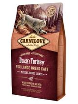 CARNILOVE Cat Duck & Turkey For Large Breed 2kg + niespodzianka dla kota GRATIS!