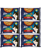 FELIX Sensations Jellies Karma dla kotów wiejskie smaki w galaretce 12x(4x85g)