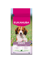 EUKANUBA Puppy&Junior Small/Medium Lamb&Rice 12kg + niespodzianka dla psa GRATIS!