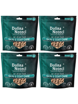 DOLINA NOTECI Training Treats Skin & Coat Care przysmaki treningowe dla psa 4x130g