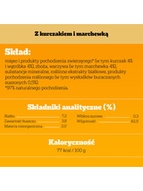 PEDIGREE Adult mokra karma pełnoporcjowa dla dorosłych psów, z kurczakiem i marchewką w galaretce 12x400g