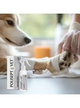 POLISEPT VET® SPRAY SILVER PRO – spray na rany dla psa i kota 200 ml