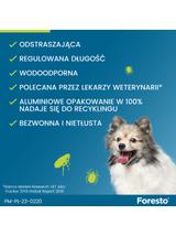 ELANCO Foresto Obroża dla kotów i psów poniżej 8kg+TRIXIE Szczypce do usuwania kleszczy 9cm