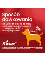 Fiprex Spray, 0,5 g/100 ml, roztwór na skórę dla psów i kotów (2szt)