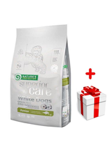 NATURES PROTECTION Superior Care White Dogs Grain Free White Fish Junior Small Breeds 1,5kg + niespodzianka dla psa GRATIS!