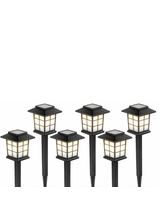 6x lampa ogrodowa solarna