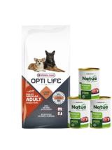 VERSELE-LAGA Opti Life Adult Digestion Medium&Maxi 12,5kg + puszki Natua 2x400g