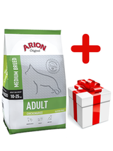 ARION Original Adult Medium Breed Chicken & Rice 12kg + niespodzianka dla psa GRATIS!