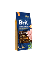 BRIT Premium By Nature Adult M 14,6kg  / Opakowanie uszkodzone (8721) !!!