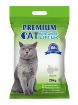 Premium Cat Żwirek Bentonitowy Zbrylający - Jabłkowy dla kota 20kg