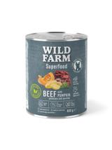 WILD FARM Superfood Beef (Wołowina z dynią, ziemniakami i natką pietruszki) 800g bezzbożowa karma dla psa