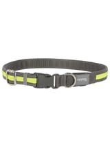 KERBL Obroża podświetlana Light & Reflex, 35 - 50 cm x 20 mm, żółta
