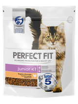 PERFECT FIT (Junior) 4x750g Bogaty w kurczaka - sucha karma dla kota