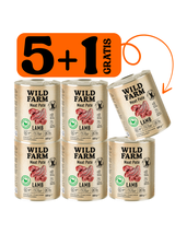 WILD FARM Pate Lamb 5x800g + 800g GRATIS bezglutenowa karma dla psa
