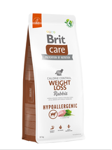 BRIT CARE Dog Hypoallergenic  Weight Loss Rabbit 12kg + niespodzianka dla psa GRATIS!
