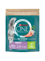 Purina One Cat Sensitive Karma z indykiem dla kota 750g