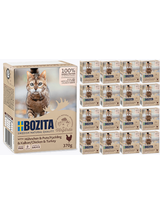 BOZITA Cat Kurczak I Indyk W Sosie  16 x 370g