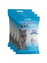 Premium Cat Żwirek Bentonitowy Zbrylający - Naturalny dla kota 4x5L