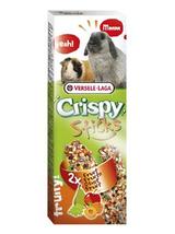 VERSELE LAGA  Crispy Sticks Rabbits-Guinea Pigs Fruit 110g - 2 kolby owocowe dla królików i kawii domowych