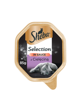 SHEBA® Selection 22x85g z Cielęciną - mokra karma dla kotów w sosie