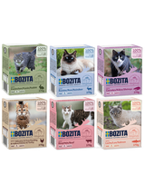 BOZITA Cat Pakiet Próbny W Sosie 6 x 370g