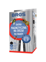 BROS - Siatka magnetyczna na drzwi KLIK! 160x220 (czarna)