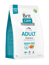 BRIT CARE Grain-free Adult Salmon 3kg / Opakowanie uszkodzone (8251) !!!