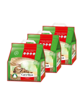 JRS Cats Best Eko Plus - Żwirek Drewniany Zbrylający 3x (10l / 4,3kg)