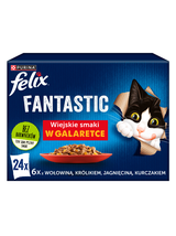 FELIX Fantastic Wiejskie Smaki w galaretce: 72x85g