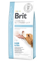 Brit GF veterinary diets dog Obesity 12 kg + NIESPODZIANKA DLA PSA GRATIS!!