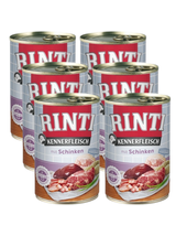 Rinti Kennerfleisch Schinken karma mokra dla psa - szynka 6x400g
