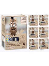 BOZITA Cat Kurczak I Indyk W Sosie 6 x 370g