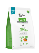 BRIT CARE Dog Grain-free Adult Large Breed Salmon 3kg