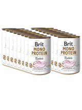 BRIT MONO PROTEIN RABBIT 18x400g
