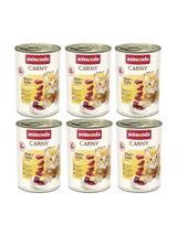ANIMONDA Cat Carny Senior smak: Wołowina, kurczak, ser  6x400g