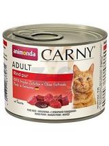 ANIMONDA Cat Carny Adult smak: wołowina 6 x 200g