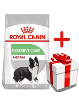 ROYAL CANIN CCN Medium Digestive Care 3kg karma sucha dla psów dorosłych, ras średnich o wrażliwym przewodzie pokarmowym + NIESPODZIANKA DLA PSA GRATIS!!