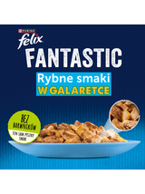 FELIX Fantastic Rybne Smaki w galaretce: 72x85g