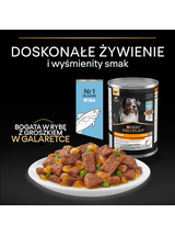 PRO PLAN Everyday Nutrition Adult Karma dla psów bogata w rybę w galaretce 24x400g