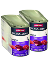 ANIMONDA GranCarno Senior smak:  Wołowina i jagnięcina  18x400g