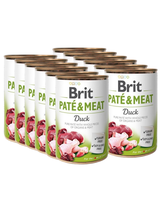 BRIT PATE & MEAT DUCK 12x800g