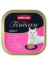 ANIMONDA Vom Feinsten Adult Cat smak: z sercami indyka 32x100g