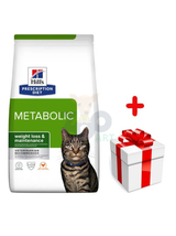 HILL'S PD Prescription Diet Metabolic Feline 3kg + niespodzianka dla kota GRATIS!