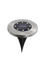 4x lampki solarne gruntowe led