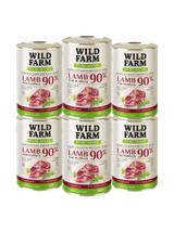 WILD FARM PURE MONO Lamb Puppy 6x400g monoproteinowa karma dla psa