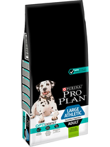 Purina Pro Plan Large Adult Athletic Optidigest, jagnięcina i ryż 14kg  + niespodzianka dla psa GRATIS!